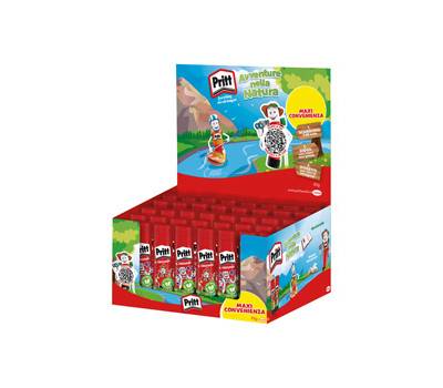 Colla Stick Avventura nella natura - 43 gr - bianco - expo 40 pezzi - Pritt - 2971644 - 8004630932559 - DMwebShop