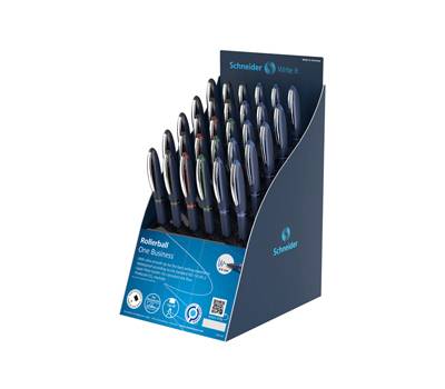 Penna roller One Business - colori assortiti - expo 30 pezzi - Schneider - P304702 - DMwebShop