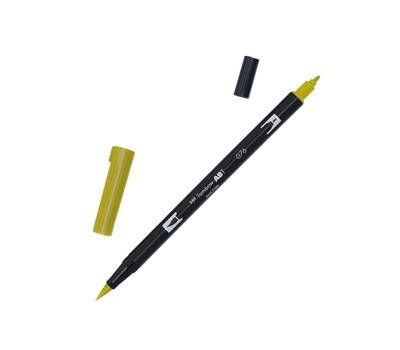 Pennarello Dual Brush N076 - green ochre - conf. 6 pezzi - Tombow - PABT-076 - 4901991901191 - DMwebShop