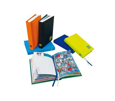 Diario maschile - 12 mesi - copertina soft touch - colori assortiti - conf. 6 pezzi - Blasetti - 8013 - 8007758380134 - DMwebShop