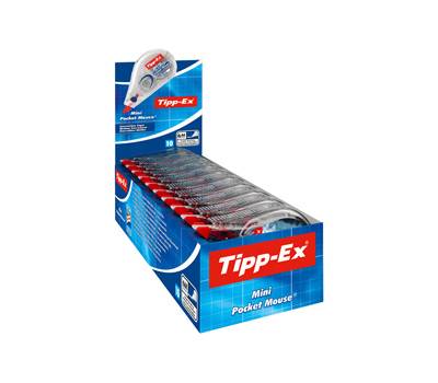 Correttore pocket mouse Decor - expo 10 pezzi - Tipp-ex - 8922365 - 3086123249387 - DMwebShop