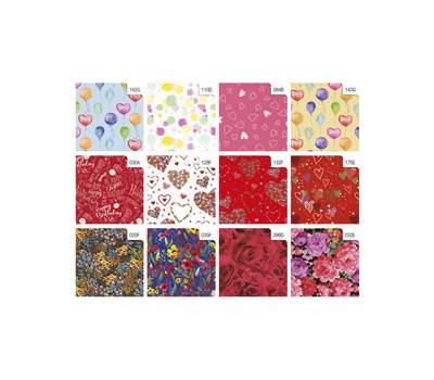 Rotolo carta regalo Fantasia - 2 x 0,70 mt - conf. 50 pezzi - Rex Sadoch - R33J1GEL - 8006715168983A - DMwebShop