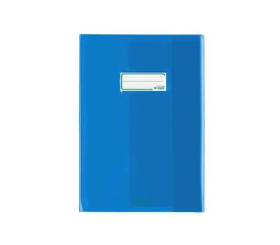 Coprimaxi Colibri con alette ecoPE 180 mic A4 liscio trasparente blu - 22183