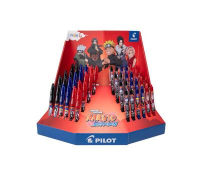 Frixion Ball e Clicker Naruto colori assortiti expo 96 pezzi - 25145