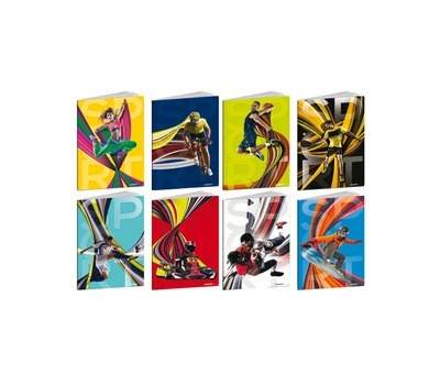 Maxiquaderno Sport 2024 A4,4 mm con margine 21 fogli 80 gr - 22251 Maxiquaderno Sport 2024 A4,4 mm con margine 21 fogli 80 gr - 22251
