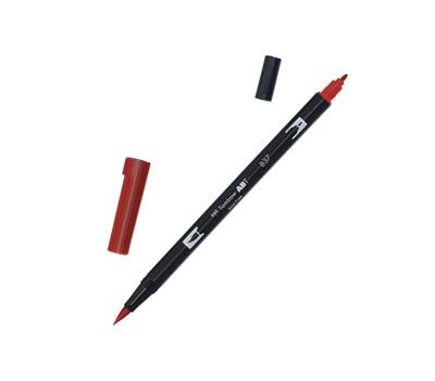 Pennarello Dual Brush 837 wine red - 23562