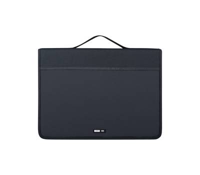 Portablocco Porter con manici tessuto nero - A4,21552