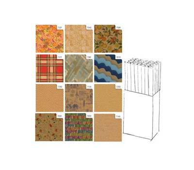 Rotolo carta regalo Kraft 2 x 0,70 mt - 21424