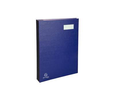 Libro firma - 20 pagine 24 x 35 cm - blu - Exacompta - 57022E - 3130630570226 - DMwebShop