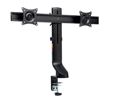 Braccio salvaspazio per monitor doppio SmartFit - nero - Kensington - K55513WW - 85896555131 - DMwebShop