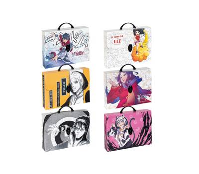 Valigetta Polionda Manga - 27 x 37,5 cm - dorso 8 cm - fantasie assortite - Favorit - 400182746 - 8006779050750 - DMwebShop