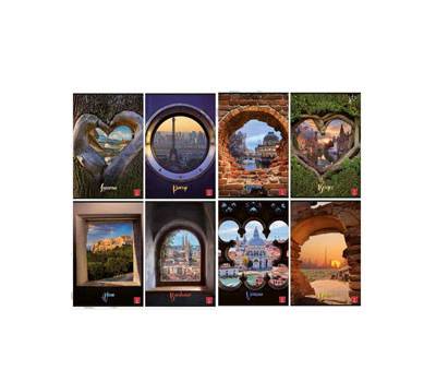 Maxiquaderno Dream Cities - A4 - 4 mm - con margine - 42 fogli - 80 gr - conf. 10 pezzi - Pigna - 02333724F - 8005235181007 - DMwebShop