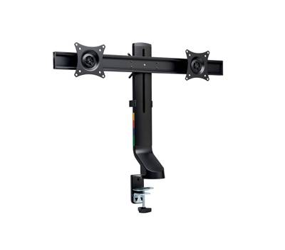 Braccio salvaspazio per monitor doppio SmartFit nero - 26611