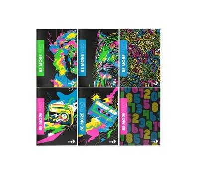 Maxiquaderno Be more Fluo A4,36,2 fogli 100 gr rigo di 3a - 25395