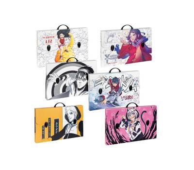 Valigetta Polionda Manga 36,5 x 56,5 cm dorso 5,5 cm fantasie assortite - 26043