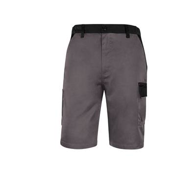 Bermuda da lavoro M1BE2 - taglia XL - twill-poliestere-cotone - grigio - Deltaplus - M1BE2GRXG - 3295249289935 - DMwebShop