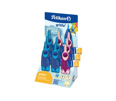 Compasso Griffix - colori assortiti - expo 9 pezzi - Pelikan - 605519 - 4012700605511 - DMwebShop