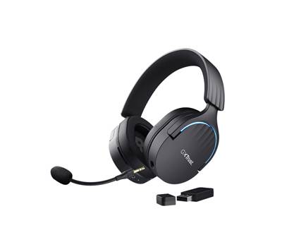 Cuffie gaming wireless GXT 491 FAYZO - con microfono - nero - Trust - 24901 - 8713439249019 - DMwebShop