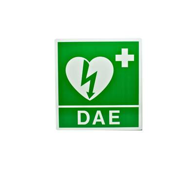 Cartello da muro DAE per defibrillatore 34 x 36 cm - 29616