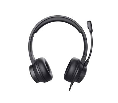 Cuffie USB per PC HS 201 con microfono nero - 29605