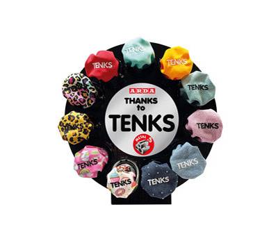 Temperamatite Tenks 3 fori fantasie assortite expo 36 pezzi - 29621