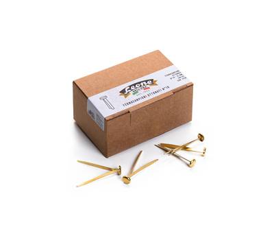 Fermacampioni ottonati - lunghezza 50 mm - n. 10 - Leone - conf. 100 pezzi - Leone dell'era - FC10 - 8007979003065 - DMwebShop