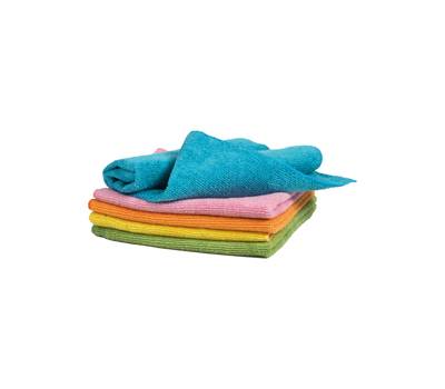 Panno in microfibra - multiuso - 40 x 40 cm - colori assortiti - conf. 5 pezzi - Blu Dimora - 0970 - 8000957097001 - DMwebShop