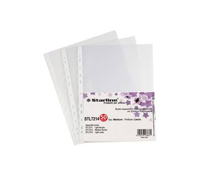 Buste forate Medium liscio 22 x 30 cm trasparente Starline 662214stl - 1003