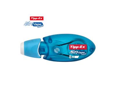 Correttore a nastro Micro Tape Twist 5 mm x 8 mt colori assortiti Tipp Ex box 10 pezzi - 18736