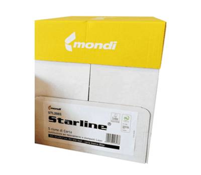 Carta bianca Starline - A4 - 80gr - risma da 500 fogli - drop - offerta carta fotocopie - carta a4 80gr - carta per fotocopie a4 in offerta - Acquista su DMwebShop