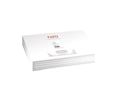 Tovaglietta Easy Ecolabel - in fibra riciclata - 30 x 40 cm - bianco - conf. 480 pezzi - Fato - 84016202 - 8000664522605 - DMwebShop