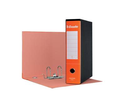 Registratore Essentials G75 - dorso 8 cm - protocollo 23 x 33 cm - Arancione - conf. 6 pezzi - Esselte - 390775200 - 8004157577523 - DMwebShop