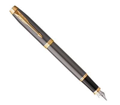 Penna stilografica IM Grey GT - punta M - grigio - Parker - 2213777 - 3026982137777 - DMwebShop