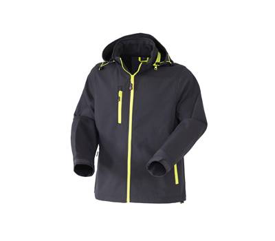 Giubbotto Softshell R Boost - taglia L - Antracite-Giallo fluo - Rossini - HH64816-L - 8056249355748 - DMwebShop