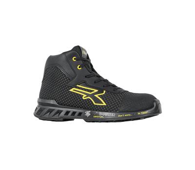 Calzatura di sicurezza Joe - S3 SRC CI ESD RedLeve - numero 45 - nero-giallo - U-power - RV10014-45 - 8033546490112 - DMwebShop