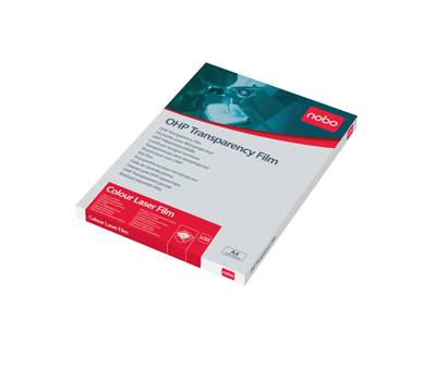 Lucido per stampanti laser color - A4 - 100 micron - conf. 50 pezzi - Nobo - 33638782 - 5028252050104 - DMwebShop