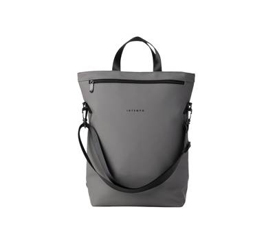 Borsa zainabile Roll top Drop 30 x 44 x 14 cm gomma grigio - 29794