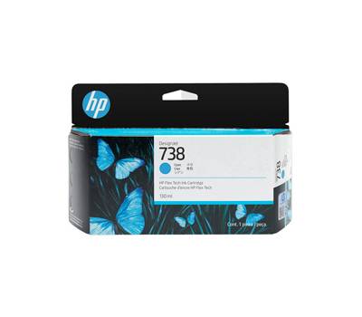 Cartuccia originale inchiostro ciano HP 738 - 130 ml Hp 498N5A - 29880