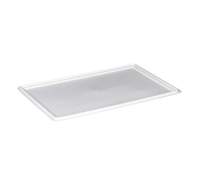 Coperchio per cassa alimentare Europa - 60 x 40 x 2 cm - PP - neutro - Mobil Plastic - Mobilplastic - 4400-N - 8004331440001 - DMwebShop