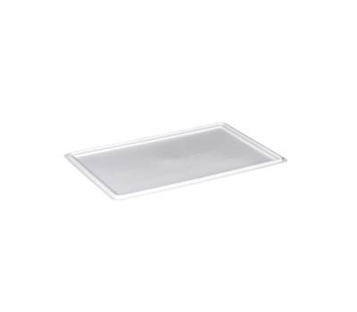 Coperchio per cassa alimentare Europa - 60 x 40 x 2 cm - PP - neutro - Mobil Plastic - Mobilplastic - 4400-N - 8004331440001 - DMwebShop