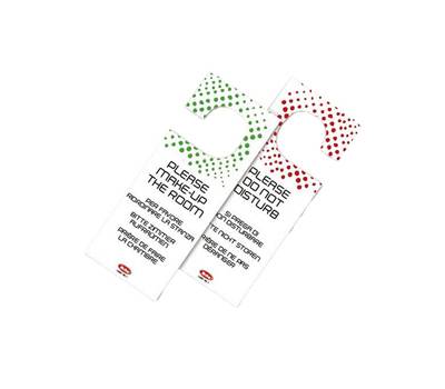 Appendiporta hotel 'non disturbare' - cartoncino plastificato - conf. 20 pezzi - Leone - W4102 - 8024112009135 - DMwebShop
