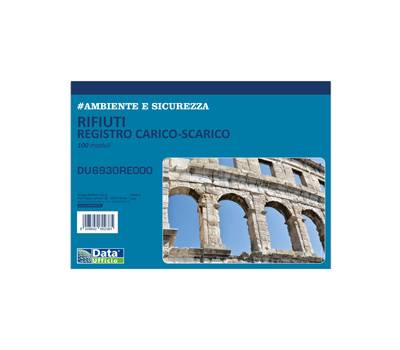 Registro carico-scarico rifiuti - 100 copie - 29,7 x 21,5 cm - RENTRI - conf. 2 pezzi - Data Ufficio - DU6930RE000 - 8008842602385 - DMwebShop