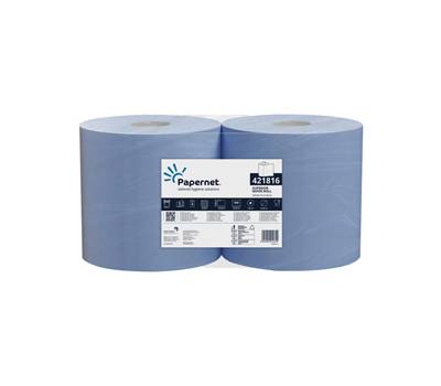 Bobina asciugatutto Superior 3 veli 19 gr diametro 30 cm 21,5 cm x 190 mt blu Papernet 421816 - 29992