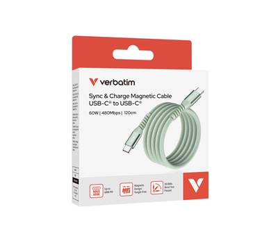 Cavo USB-C to USB-C - Verde - 38164 - 120 cm - Verbatim - 31864 - 23942318644 - DMwebShop