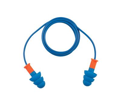 Tappi auricolari rilevabili - con cordino - blu - conf. 50 pezzi - Deltaplus - CONICFIRDE050BL - 3295249286842 - DMwebShop