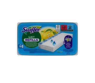 Panni lavapavimenti Wet - conf. 10 pezzi - Swiffer - PG260 - 8700216672115 - DMwebShop
