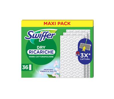 Ricarica Dry - conf. 36 pezzi - Swiffer - PG261 - 8700216677363 - DMwebShop