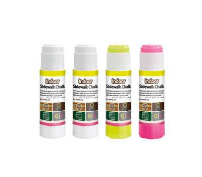 Gessetti da pavimento per interno - colori assortiti - Scatola 4 gessi stick - Cwr - 13219 - 8807093424025 - DMwebShop