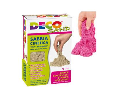 Sabbia cinetica Sand - 1 kg - fucsia - Deco - 10849-3 - 10849/3 - 8004957130393 - DMwebShop