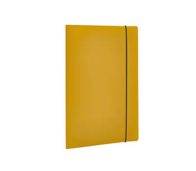 Cartellina 3 lembi HOLOS - PP - 25 x 35 cm - giallo sabbia - Fellowes - 100102102 - 43859802159 - DMwebShop
